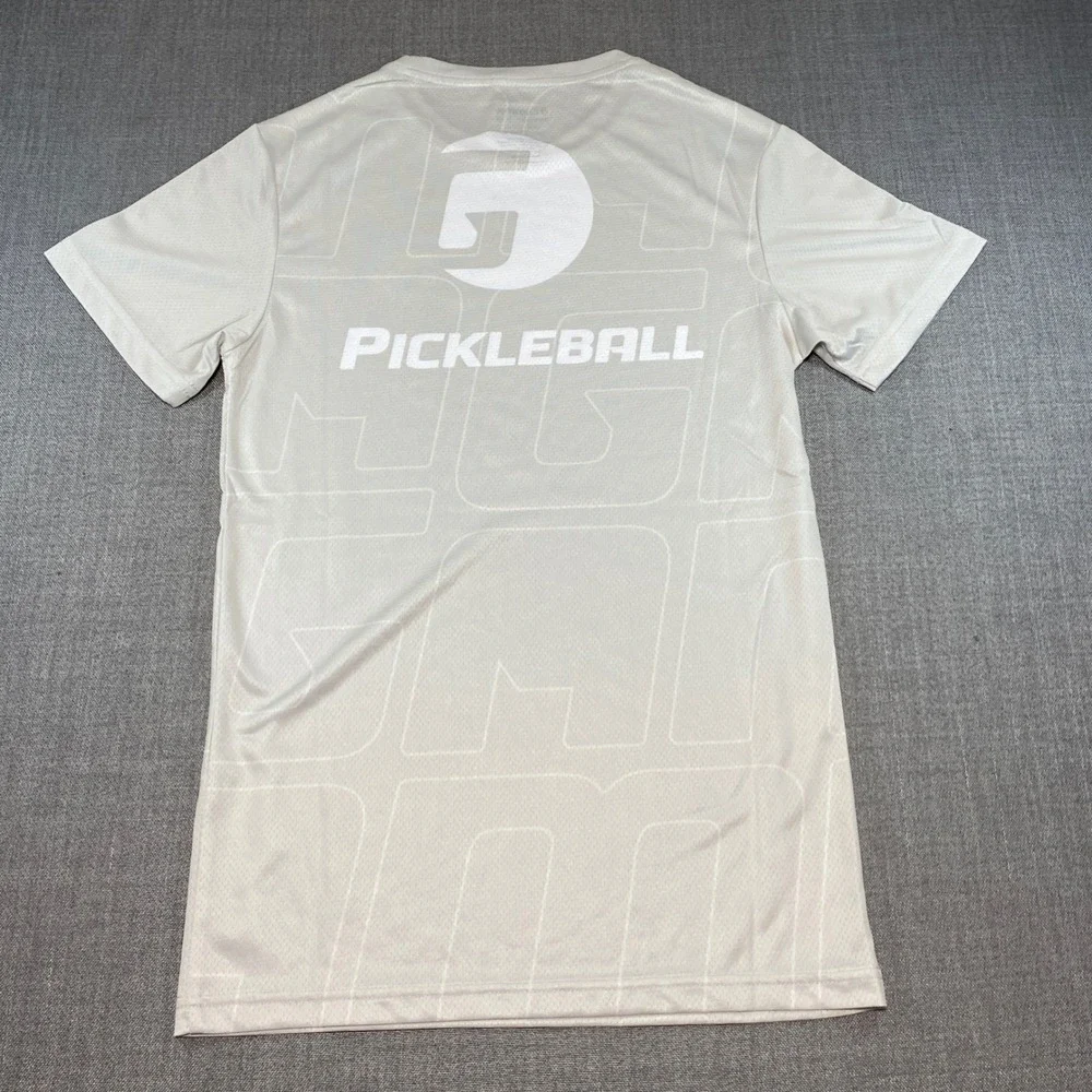 Gamma Heritage Short Sleeve Pickleball Top Mens XS Grey NEW